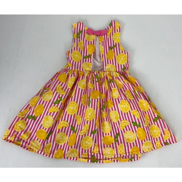 Tommy Bahama Other - Tommy Bahama Dress Striped Lemon Cotton - Girls Size 7